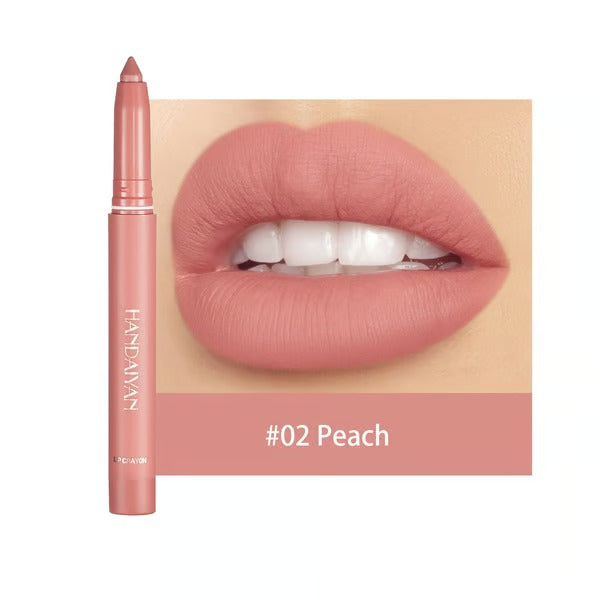 LuxeLips – Rotating Lip Contour Pencil with Matte Finish