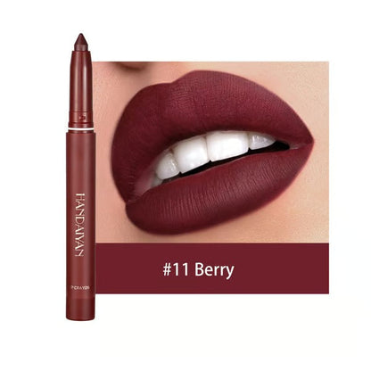 LuxeLips – Rotating Lip Contour Pencil with Matte Finish