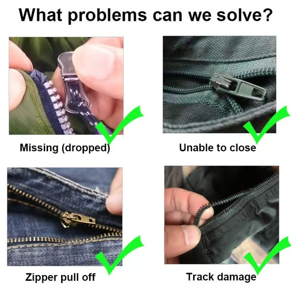 Universal Zipper Repair Tool – Detachable Fixer