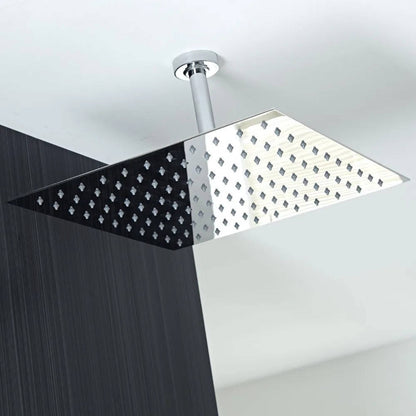 16-Inch Ceiling Shower Head with Filtered Rainfall Design, Ultra Thin