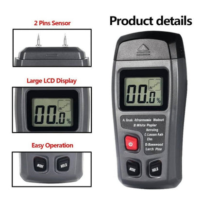 Precision Wood Moisture Meter for Accurate Readings