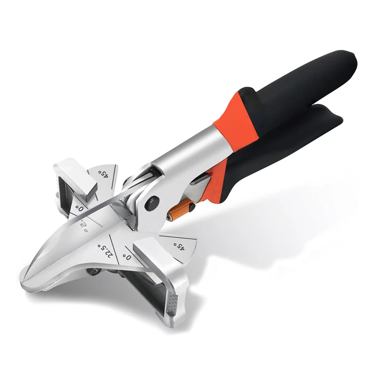 Precision Miter Cutter for Clean Angled Cuts | Adjustable Blade for Molding, PVC, and Rubber