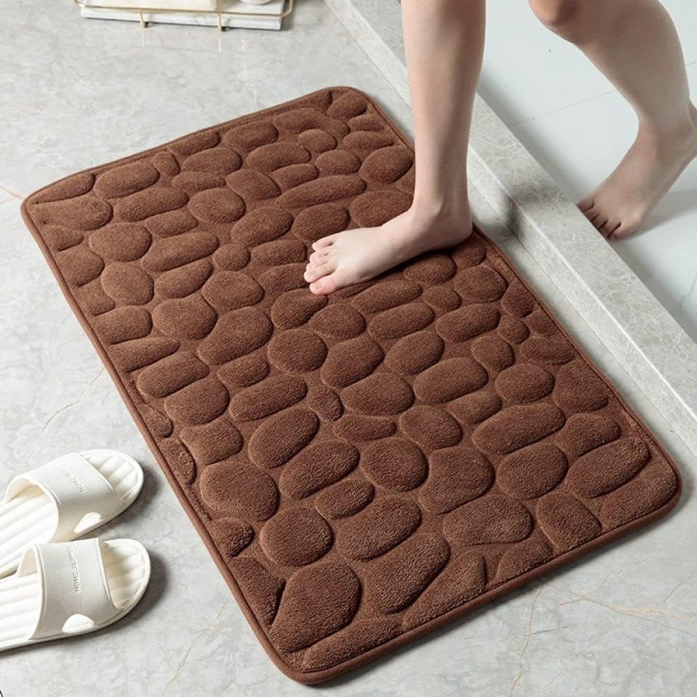 LuxiMat™ - Stylish Cobblestone Soft Comfort Mat