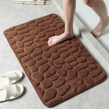 LuxiMat™ - Stylish Cobblestone Soft Comfort Mat