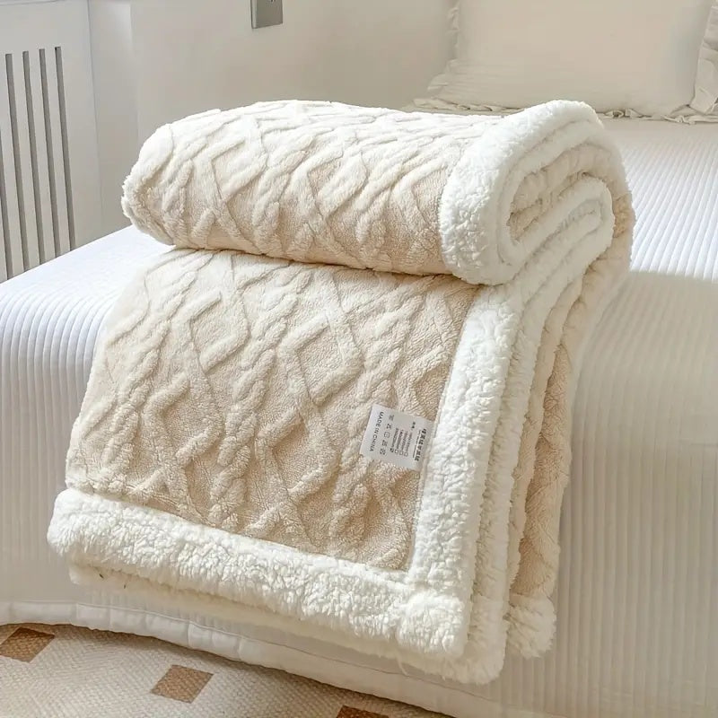 Cozy Haven Reversible Blanket for Total Comfort
