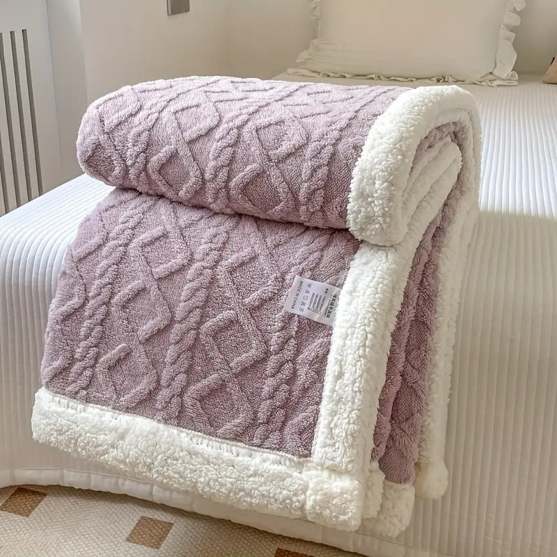 Cozy Haven Reversible Blanket for Total Comfort