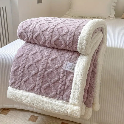 Cozy Haven Reversible Blanket for Total Comfort