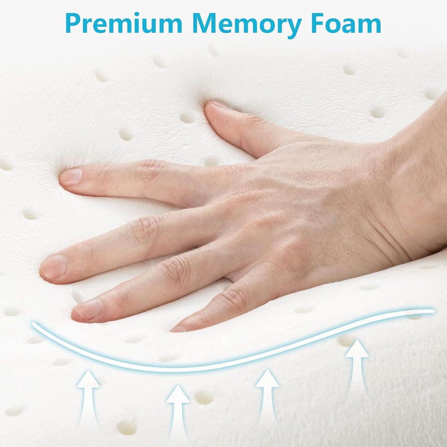 DreamEase Adaptive Memory Foam Pillow