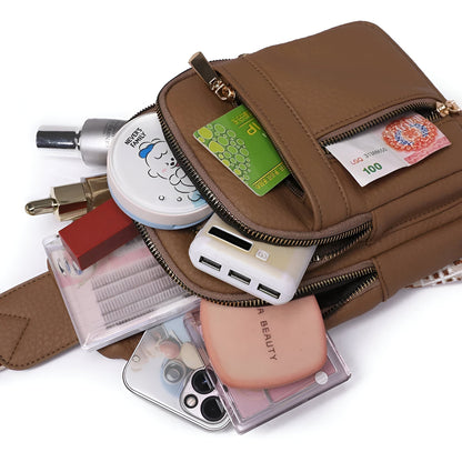 Chic Shoulder Bag with Stylish Theft Protection for Daily Use