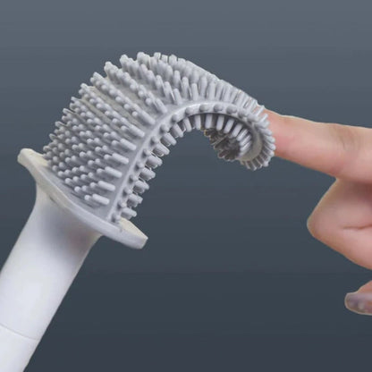 Silicone Toilet Cleaning Brush for Effortless Hygiene