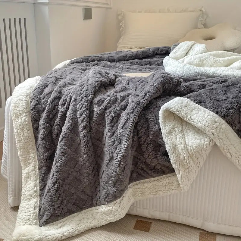 Cozy Haven Reversible Blanket for Total Comfort
