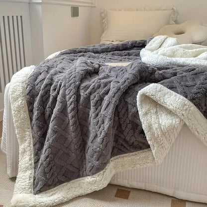 Cozy Haven Reversible Blanket for Total Comfort
