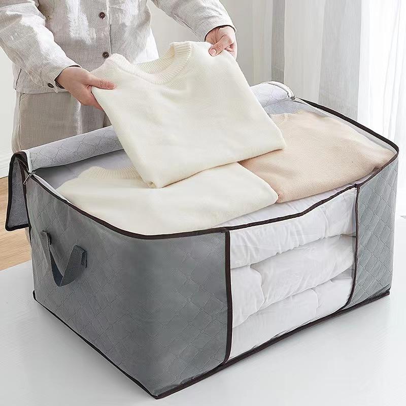 Space-Saving Foldable Storage Bag for Clothes – Dustproof Design