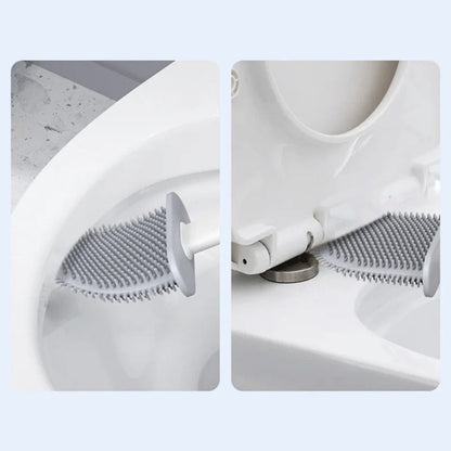 Silicone Toilet Cleaning Brush for Effortless Hygiene