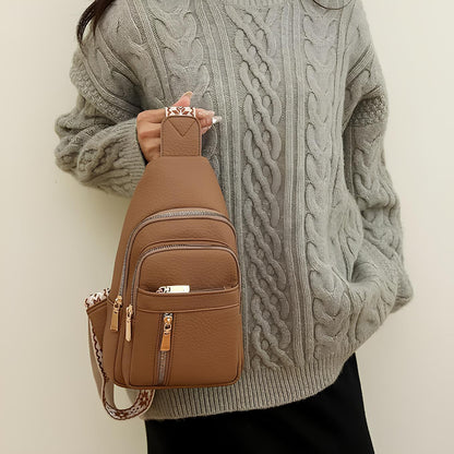 Chic Shoulder Bag with Stylish Theft Protection for Daily Use