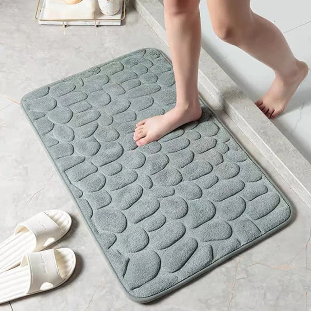 LuxiMat™ - Stylish Cobblestone Soft Comfort Mat