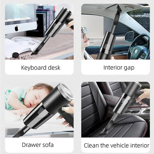 Lightweight Cordless Car Vacuum Cleaner 120W – Versatile Design