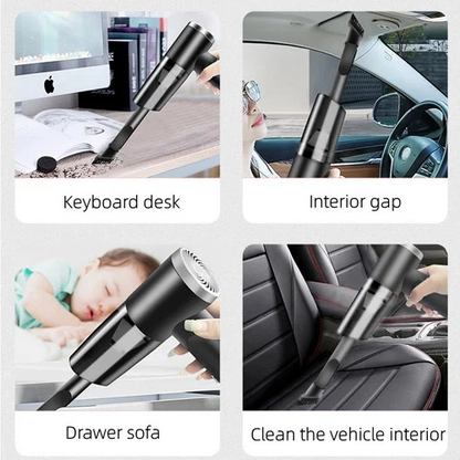 Lightweight Cordless Car Vacuum Cleaner 120W – Versatile Design