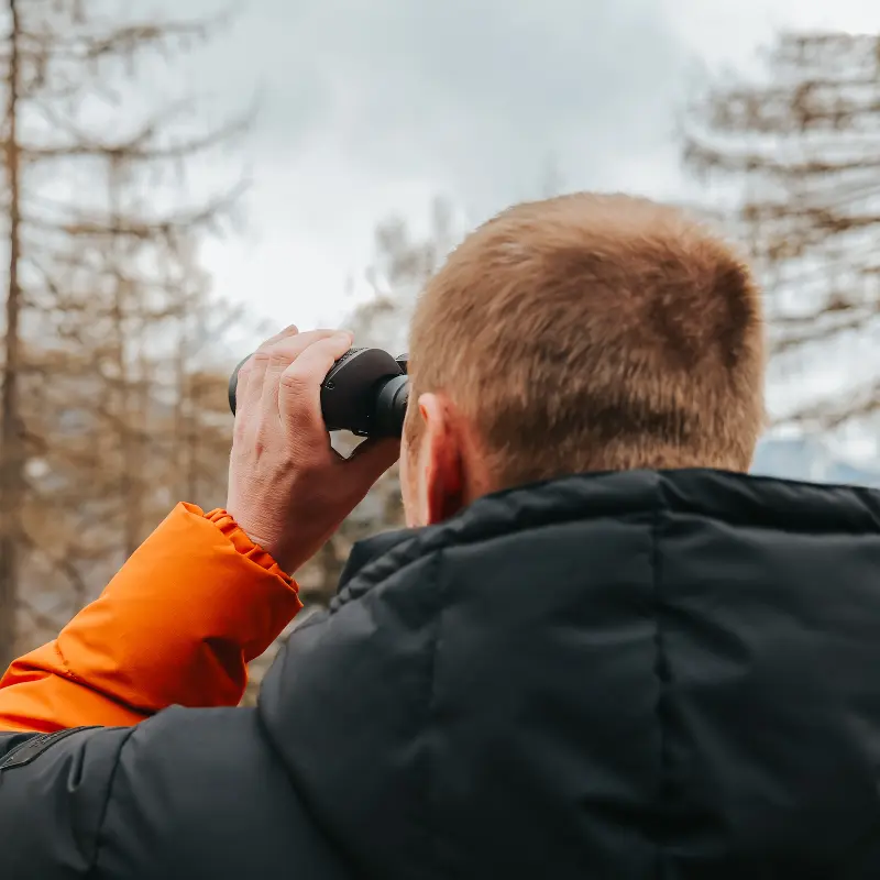 10x Zoom Binoculars for Hiking and Mountain Observation