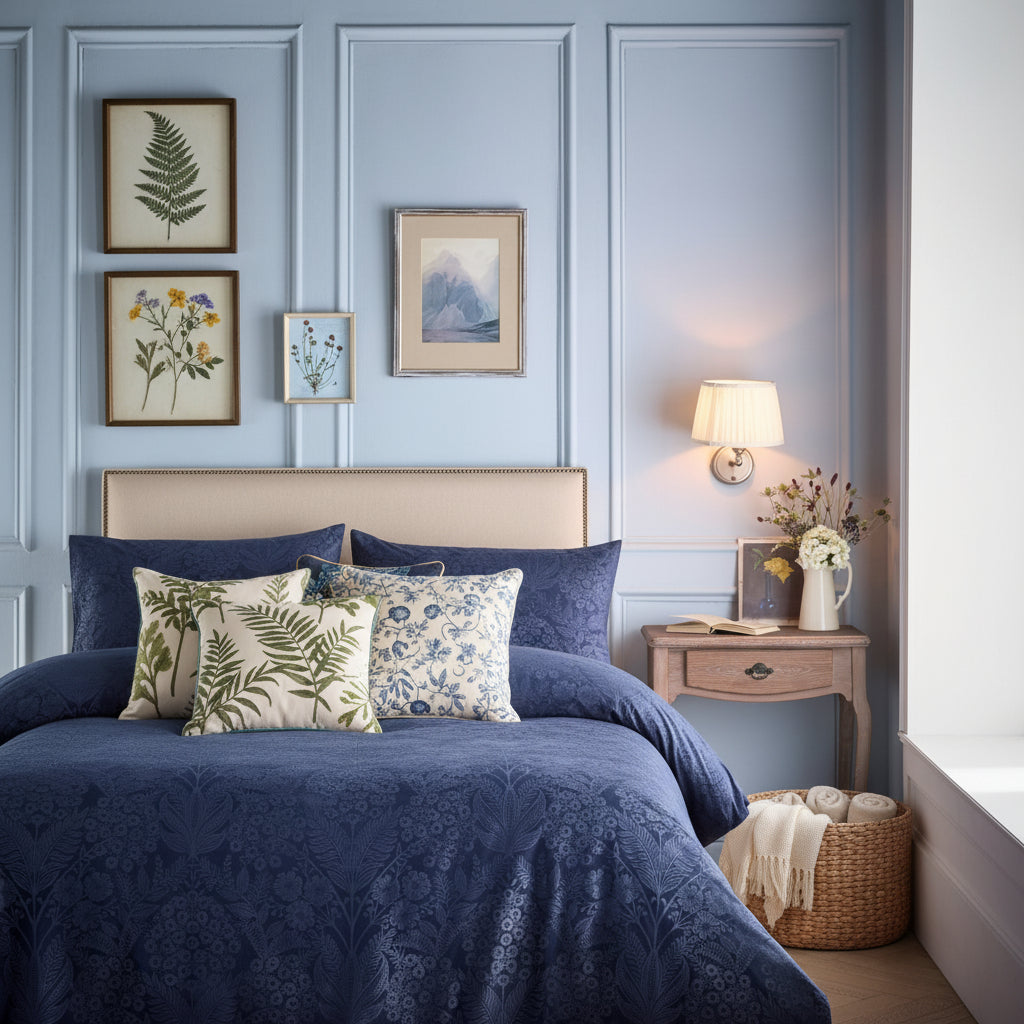 Jacquard Bed Linen Set for Striking Bedroom Style