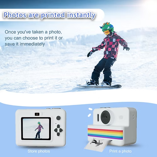 Instant Print Camera for Kids – Fun Creative Photography Tool