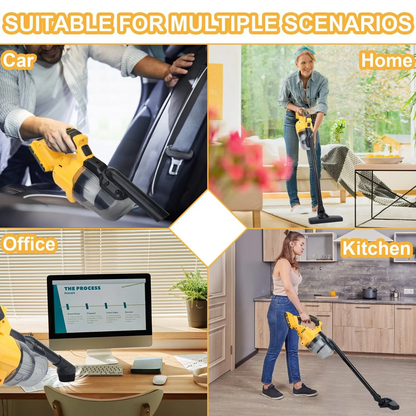 Cordless Vacuum Cleaner for Versatile Cleaning – High-Power Model