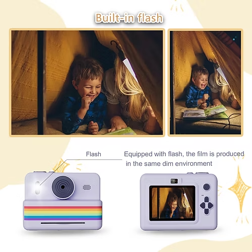 Instant Print Camera for Kids – Fun Creative Photography Tool