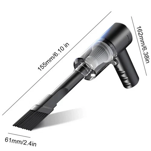Lightweight Cordless Car Vacuum Cleaner 120W – Versatile Design