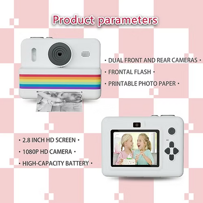 Instant Print Camera for Kids – Fun Creative Photography Tool