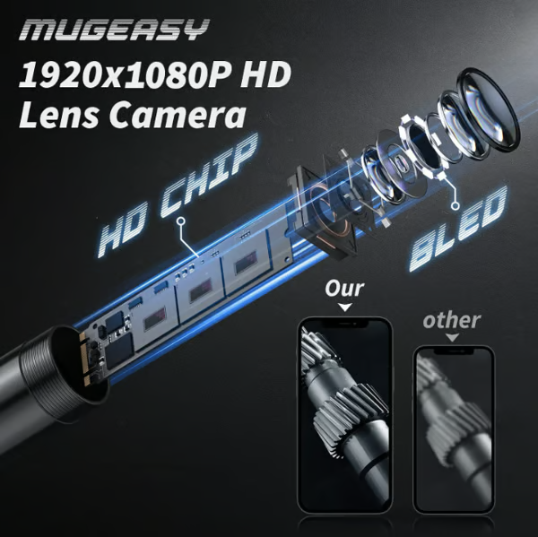 Portable Inspection Camera Compatible with Phones