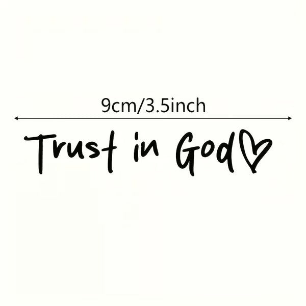 Inspiring Faith Stickers for Your Vehicle