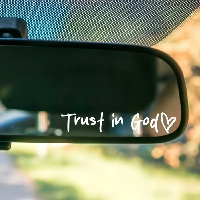 Inspiring Faith Stickers for Your Vehicle