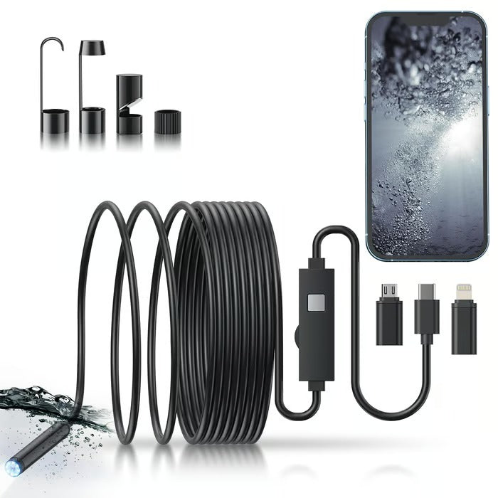 Portable Inspection Camera Compatible with Phones