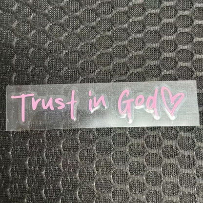 Inspiring Faith Stickers for Your Vehicle