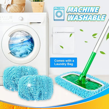 EcoClean – Reusable Mop Pad Replacement Set