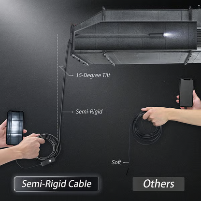 Portable Inspection Camera Compatible with Phones