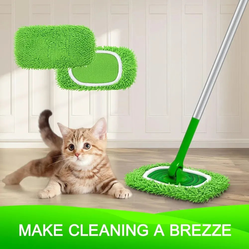 EcoClean – Reusable Mop Pad Replacement Set