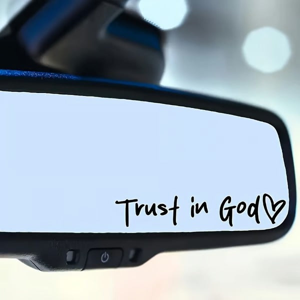 Inspiring Faith Stickers for Your Vehicle
