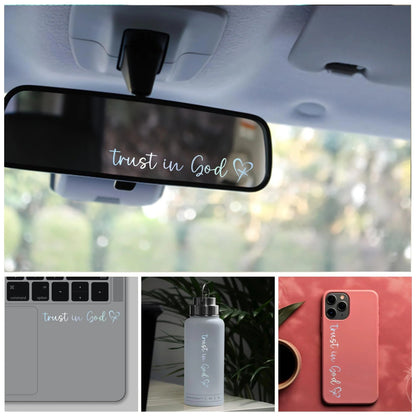 Inspiring Faith Stickers for Your Vehicle