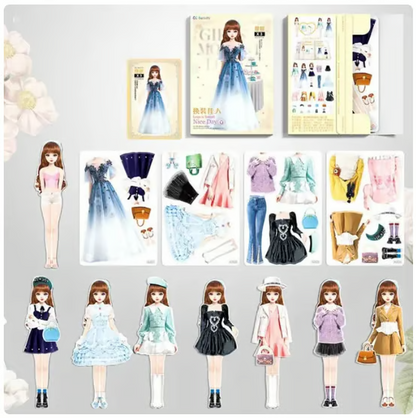 Interactive Dress-Up Book: Magnetic Outfit Adventure for Kids