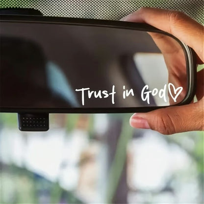 Inspiring Faith Stickers for Your Vehicle