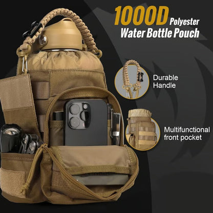 AquaVault – 64oz Insulated Water Bottle with Straw Lid