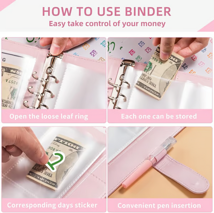 BudgetBuddy – The 100-Envelope Savings Challenge Workbook