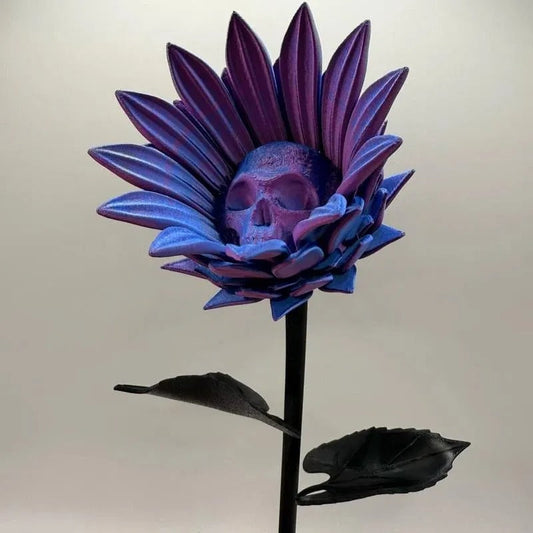 Colorful 3D Sunflower Sculpture – Decorative Artwork for Interiors