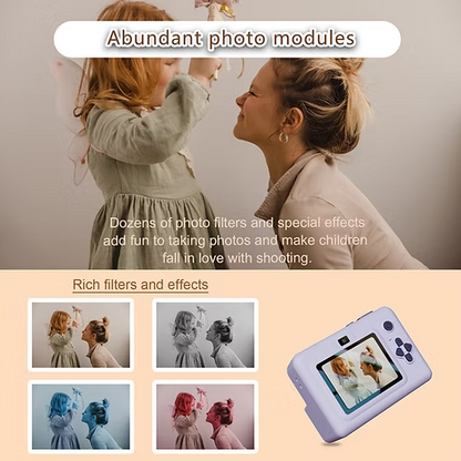 Instant Print Camera for Kids – Fun Creative Photography Tool