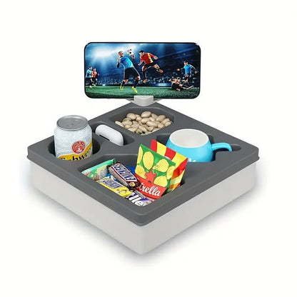 Armrest Organizer with Cup Holder for Sofa