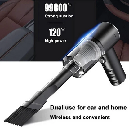 Lightweight Cordless Car Vacuum Cleaner 120W – Versatile Design