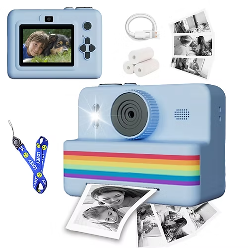 Instant Print Camera for Kids – Fun Creative Photography Tool