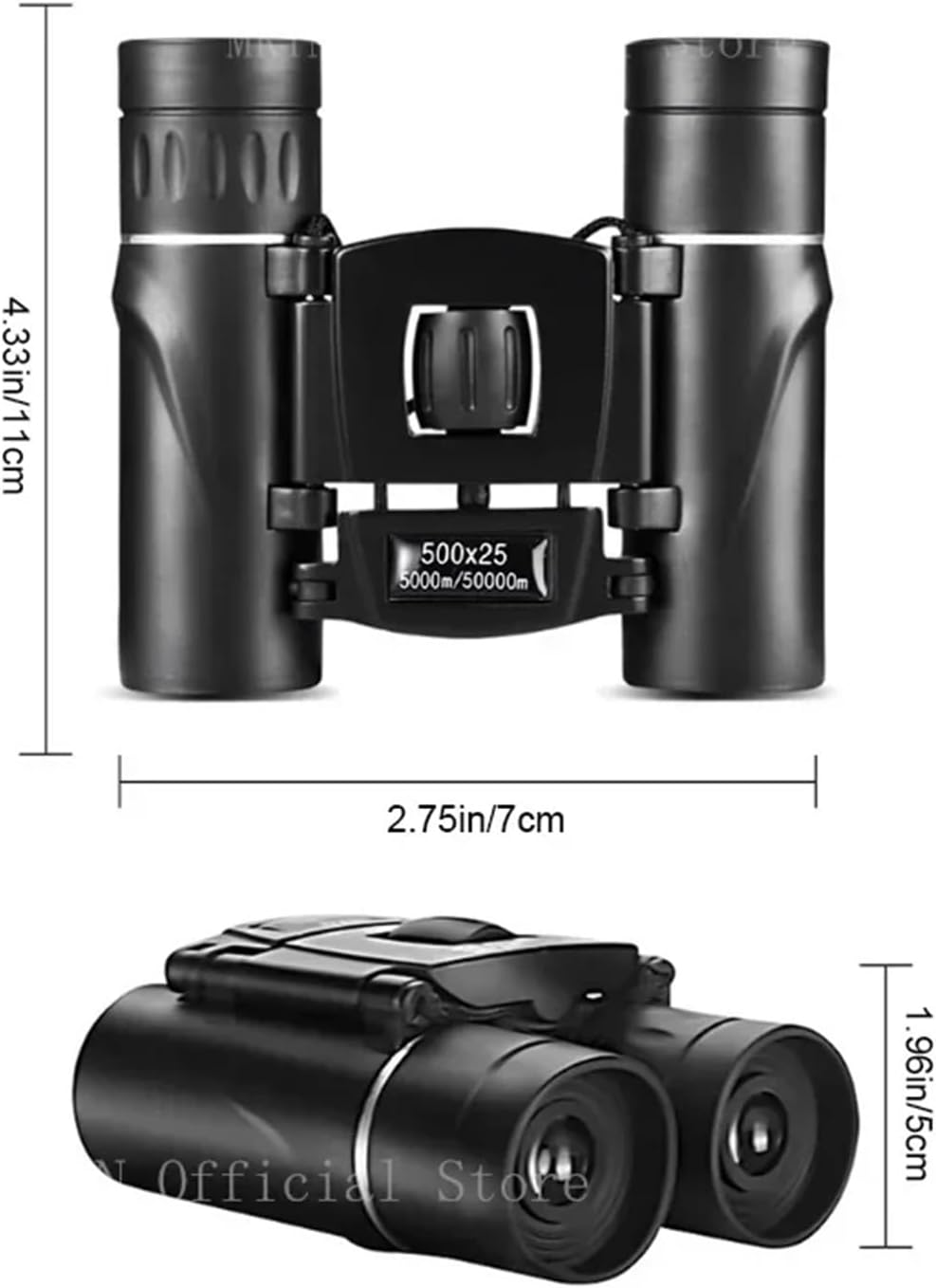 Long-Range 900x25 Binoculars with High-Clarity Bak4 Optics