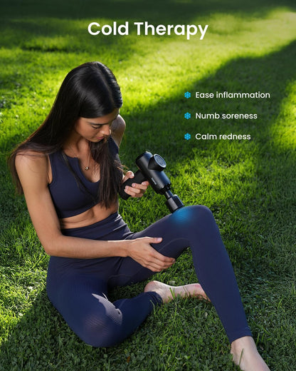 Muscle Relaxation Gun | 8 Heat Settings and User-Friendly Display